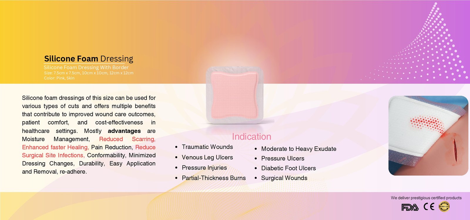 Silicone Foam Dressing — image 2